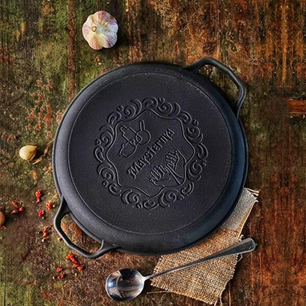 Жаровня чавунна лита 34*4см 340-40Ук (шт.)