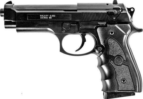 G052B Страйкбольний пістолет Galaxy Beretta 92 пластиковий. . (36) (шт.)
