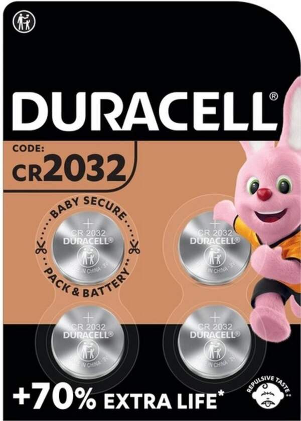 Duracell 2032 (4 бл) /24/ (шт.)