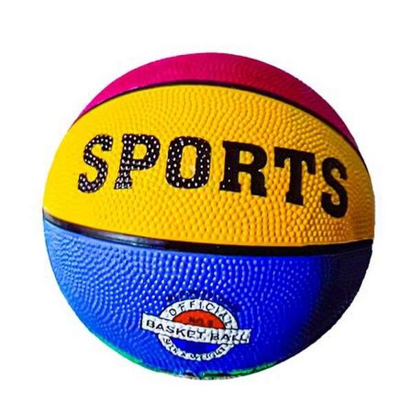 М'яч баскетбольний BT-BTB-0033 гумовий, розмір 7 500г 4кол./50/ (шт.)