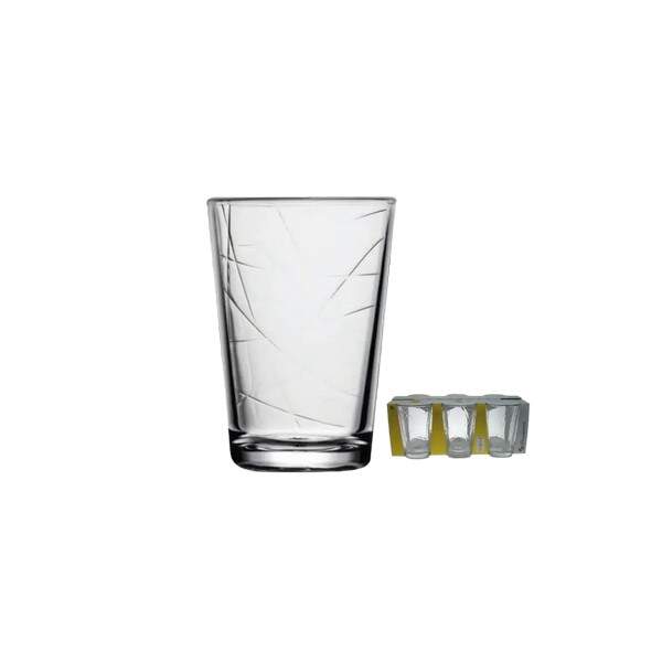 Мізу склянка д/води v-205мл, h-10 см (под.уп.) н-р 6шт 52590 (шт.)