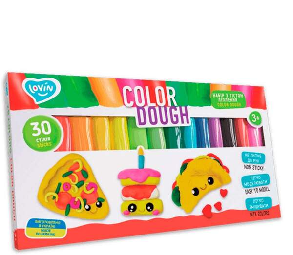 sticks Color Dough TM Lovin Набір для ліплення з тістом 41205 (шт.)