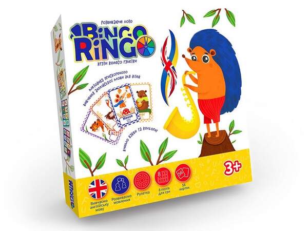 Настільна гра "Bingo Ringo" укр/англ (10) GBR-01-01EU (шт.)