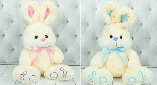 Зайчик 004/7 музичний, 24525-1 (26х20х17см) (шт.)