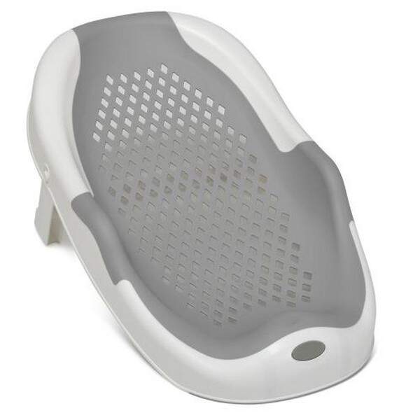 Гірка для купання ME 1107 SHELL Gray (1шт) силікон, складана, 55-30-23, сірий (шт.)