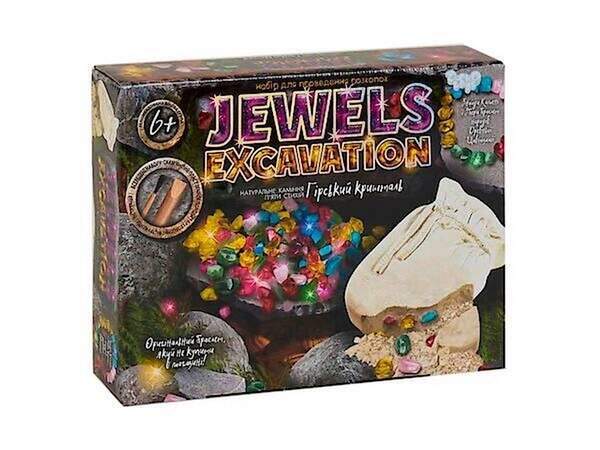 Креативна творчість для проведення розкопок "JEWELS AMULETS EXCAVATION" камні (6) JAEX-01-01 (шт.)