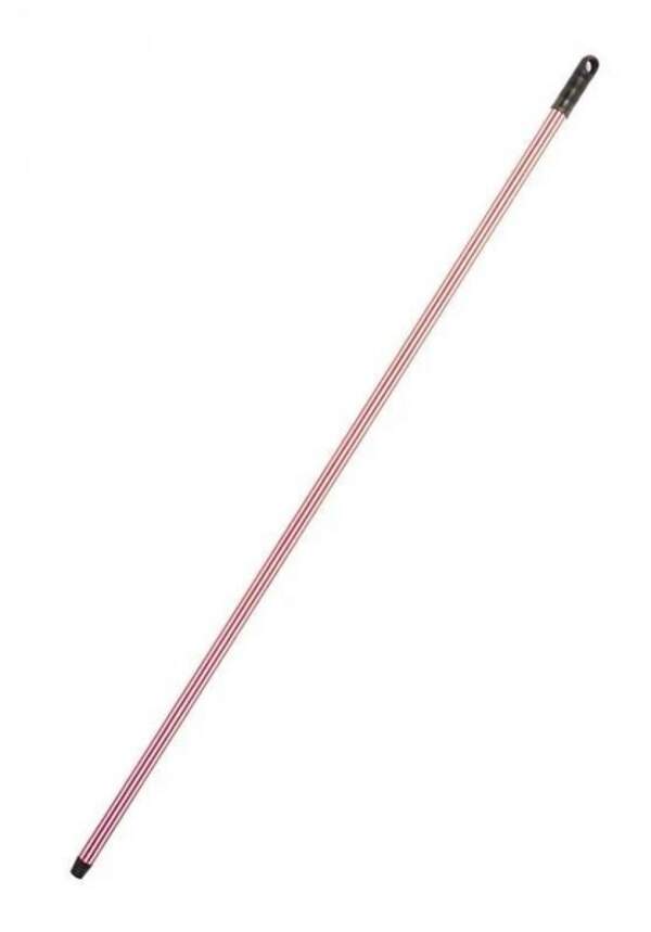 Ручка для швабри полосата прогумована (120 см) (шт.)