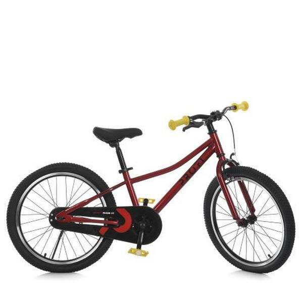 Велосипед дитячий 20д. MB 2007-1 (1шт) SKD75,підніжка,червоний (шт.)