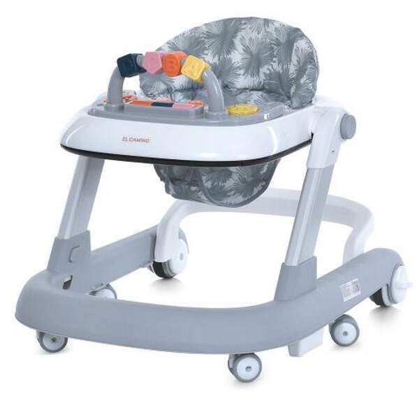 Ходунки ME 1163 MULTIWAY Gray (1шт) 2в1 муз., пушер, колеса 6шт, муз, світло, на бат-ці, в кор, сіри (шт.)