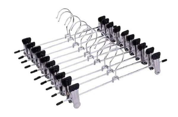 Вішалка №А310 New для штанів мет. із прищ. 10 шт в упак (400) (шт.)