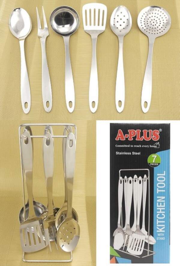 0229 Кухонний набір 7 предметів з нержавіючий стали 0229 (шт.)