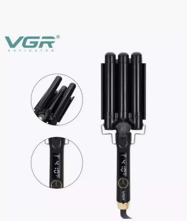 Потрійна плойка для волосся VGR V 591 (20) 9560 (шт.)
