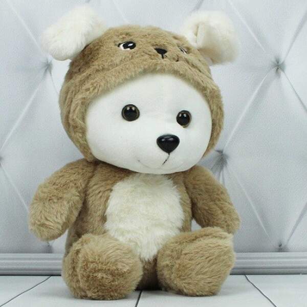 Ведмедик в капюшоні (пес) 00004-42 (23x16x13см) (шт.)