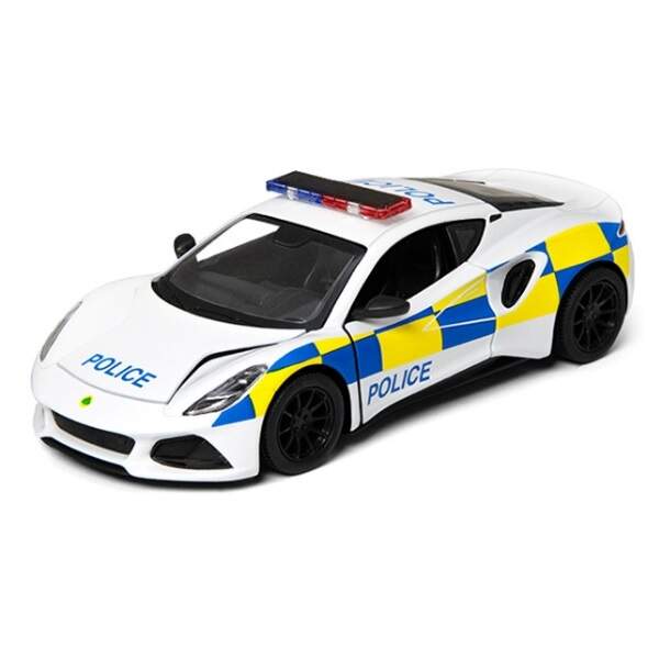 Модель легкова LOTUS EMIRA 5''  KT5441WP  Police метал.інерц.відкр.дв.кор./96/ (шт.)