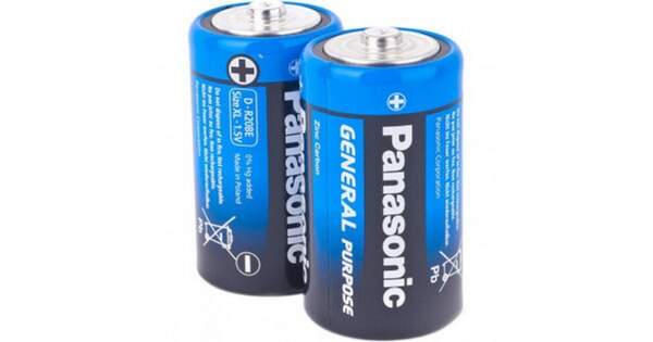 panasonik  r-20 ( 2бл) Gereral Purpose синій /120 шт/ (шт.)