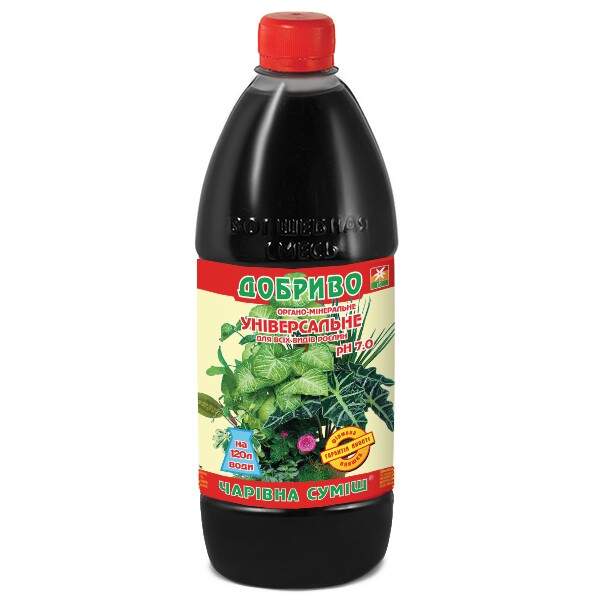 190533 Добриво органо-мінеральне рідке "Чарівна суміш" Універсальне. 500мл (шт.)