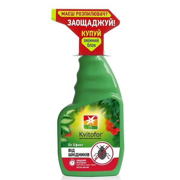 191400 Добриво-спрей від шкідників Dr.Ефект. 600мл (шт.)