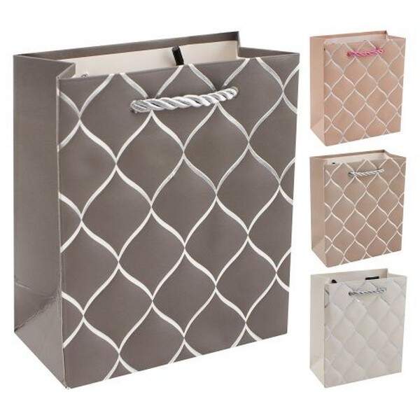 Пакет подарунковий паперовий L "Оrnaments" 31*40*12см R32872-L (360шт) (шт.)