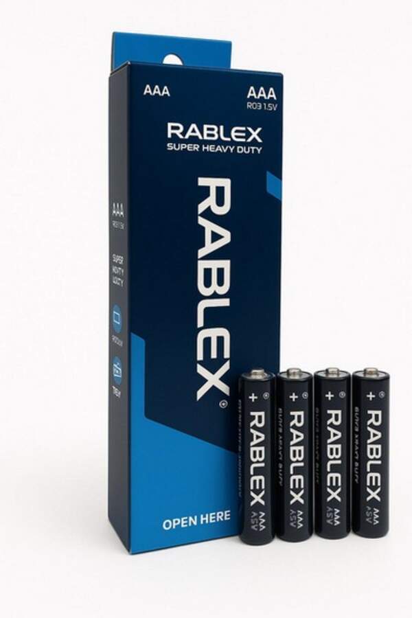 Rablex R03P/AAA 4шт SHRINK 60/1200 (40min) (шт.)