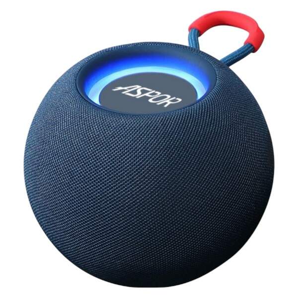 Колонки bleutooth з функціями USB, SD, MP3 ASPOR H52 синя (шт.)