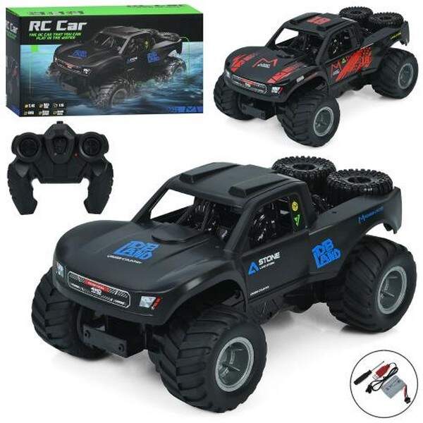 Джип YDJ-D858 (8шт) р/к,2,4G,4WD, акум, 27см, 1:16, їздить по воді, поворот360, колеса гумові надувн (шт.)