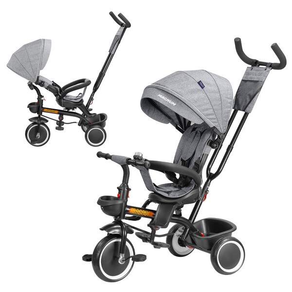 Велосипед триколісний TILLY MAGNUM T-3814 GREY /1/ (шт.)