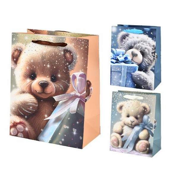 Пакет подарунковий паперовий L "Teddy" 31*42*12см R33076-L (360шт) (шт.)