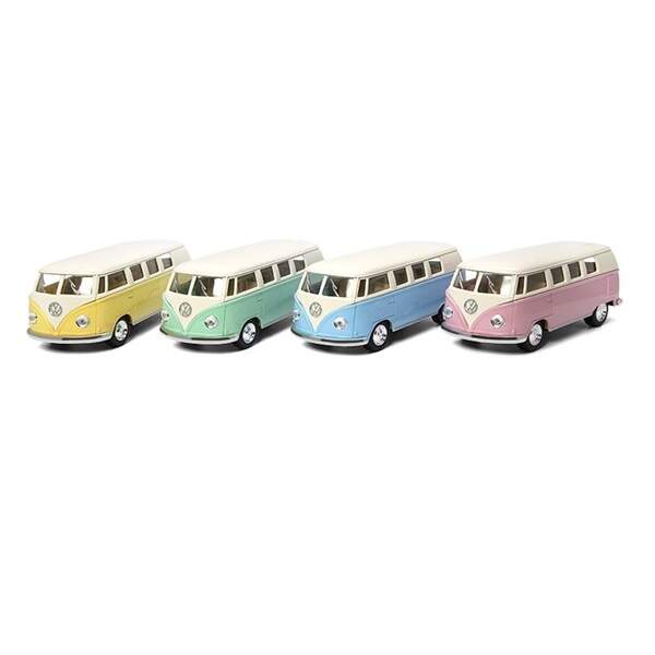 Модель автобус VOLKSWAGEN (1962) 5'' KT5377WY Classical-bus метал.інерц.відкр.дв.4кол.кор./96/ (шт.)