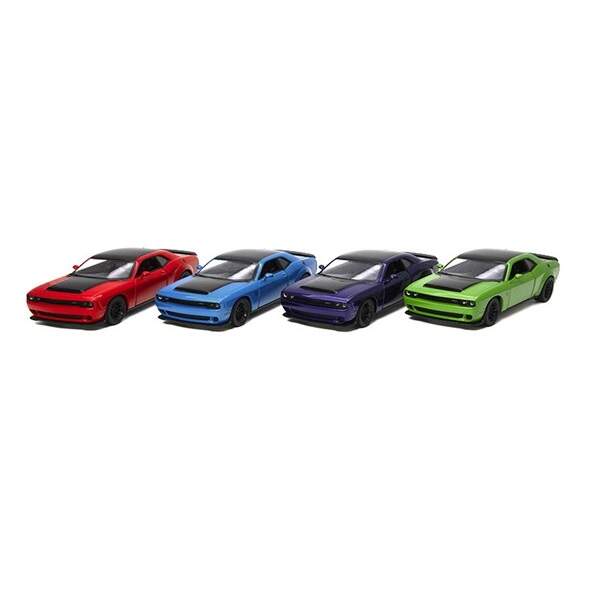 Модель легкова DODGE CHALLENGER SRT-DEMON (2023) 5'' KT5461W метал.інерц.відкр.дв.4кол.кор./96/ (шт.)