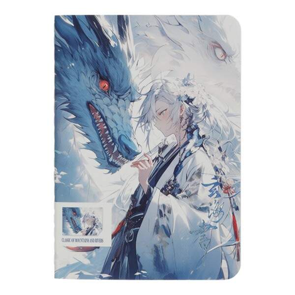 Блокнот ANIME, А6, 40 арк., клітинка, зшитий,карт.обкл., KIDS Line. ZB.12861-14 (шт.)
