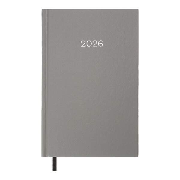 Щоденник датов. 2026 SIMPLE, A5, сірий, бумвініл BM.21166-09 (шт.)
