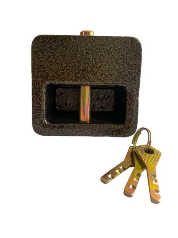 Замок краб чорний 80мм №TF-80 (20) (шт.)