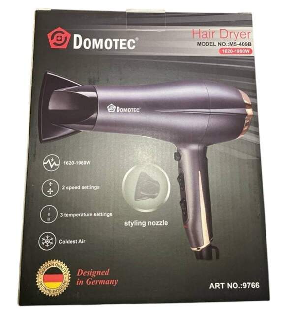 Фен Domotec MS 409B (12) 9766 (шт.)