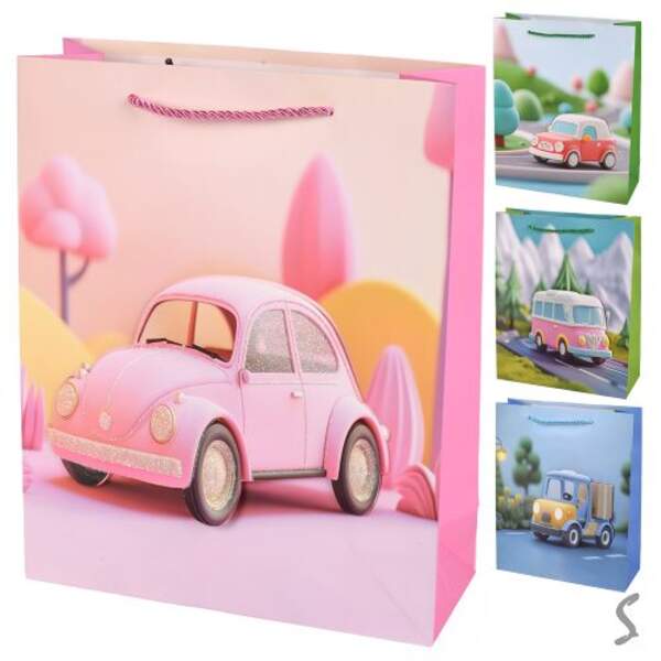 Пакет подарунковий паперовий L "Transport 3D" 40*30*12см R34521-L (360шт) (шт)