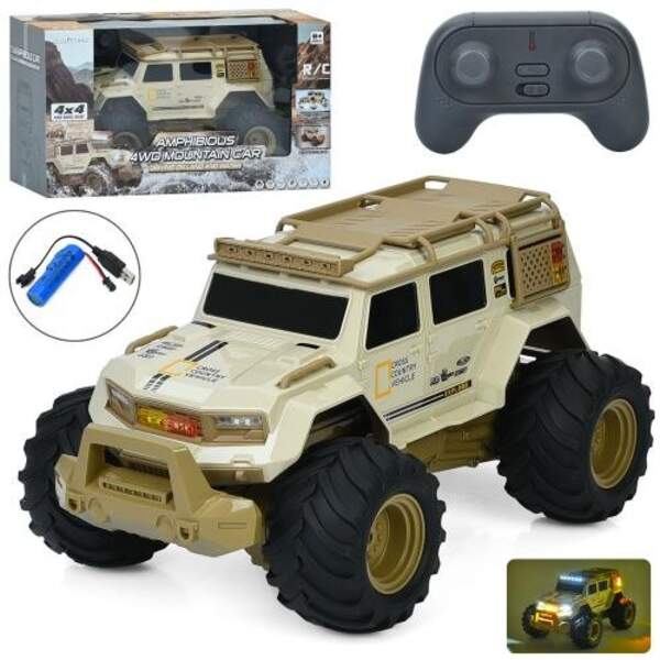 Джип SL-8018A (4шт) р/к, акум, 32см, 1:14, звук, світло, гумові колеса, 4х4, USBзарядне, в кор-ці, 4 (шт)