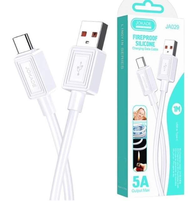 Кабель JOKADE JA029 (Type-C) white (шт)