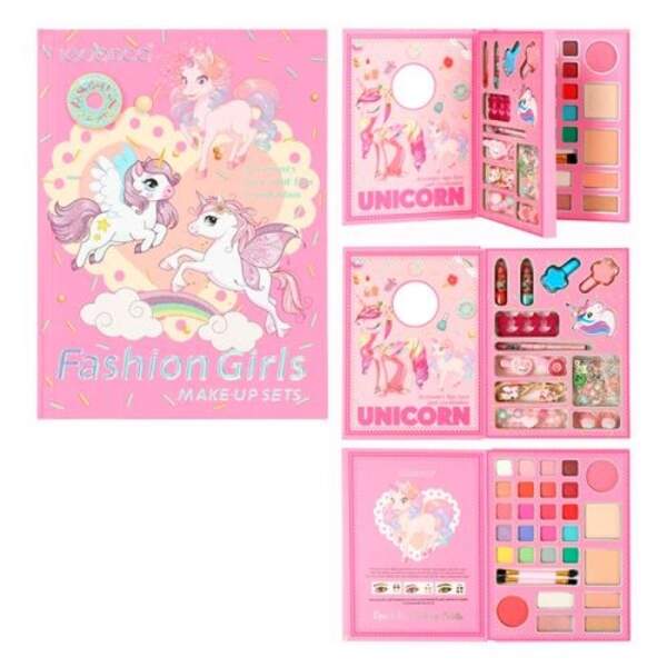 Косметика IG3179 (28шт) тіні, рум'яна, помада, 28шт/28кольорів, набір для манікюру (лак 2шт,пилка,ро (шт)