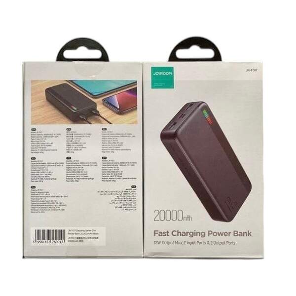 Зовнішній акумулятор JoyRoom JR-TO17 20000mAh чорний (шт)
