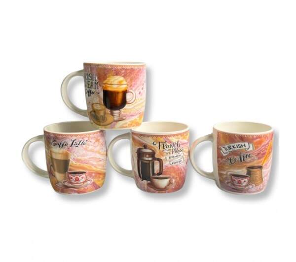 Чашка "Кава ассорті" 380 мл 21830-03 (шт)