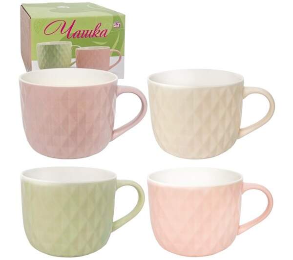 Чашка 1000мл Мікс у подарунковій упаковці 4160-96 (шт)