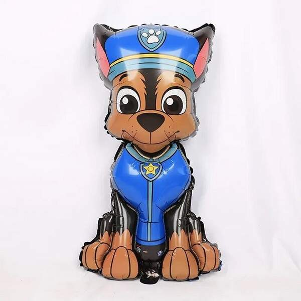 Фольгована кулька (фігура)  Цуценя Чейз, щенячий патруль (M), ціна за уп.-10шт (13874) (шт)