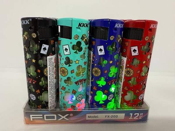 Запальничка FX-200 Jet metal Turbo (24/480) (шт)