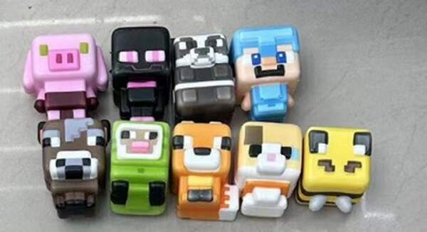 Антистрес арт. MW15403 (200шт)   мікс видів, майнкрафт пакет 8,5*6 см (шт)