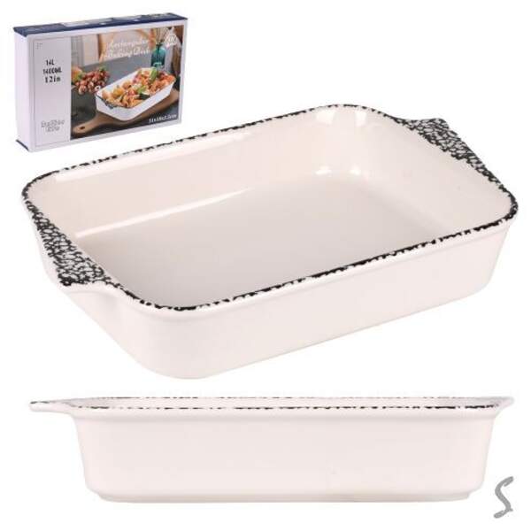 Форма для запікання кераміка "Stains" 1.4л 31*18*5.5см R35628-M (16шт) (шт)