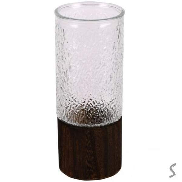 Ваза скляна 10*26см R35679-W (20шт) (шт)