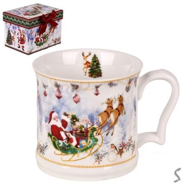 Чашка новорічна "Santa" 420мл R36274 (36шт) (шт)