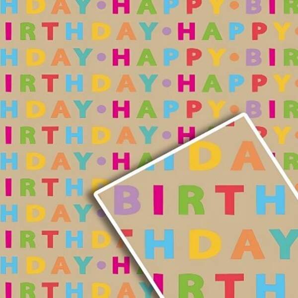 Папір пакувальний крафт "Свято на бурому" 70*100см 10л/уп 1040БР (50уп) (шт)