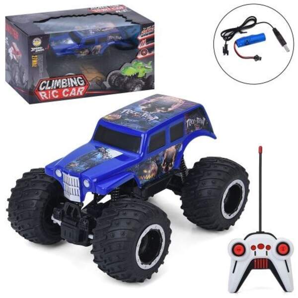 Джип ZS816 A2 (24шт) р/к, акум, 20см, 1:20, гумові колеса, амортизатори, USBзарядне, в кор-ці, 29,5- (шт)
