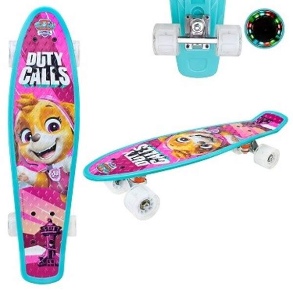Пенні борд  арт. PP2505 (8шт)  Paw Patrol 56*15 см, колеса PU світло 56х15х13 см (шт)