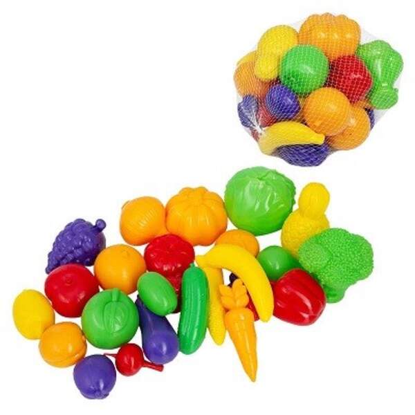  Овочі та фрукти  ,  Набір дитячий, арт 010/9 Бамсик (шт)